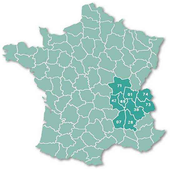 Carte de France